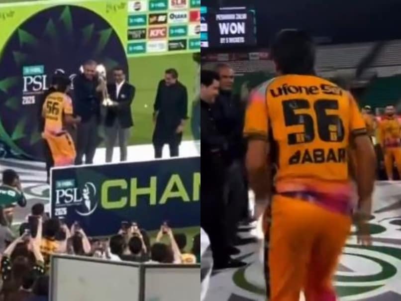 Babar Attempts Rohit-Styled Trophy Lift In PSL. Result Can't Be Missed