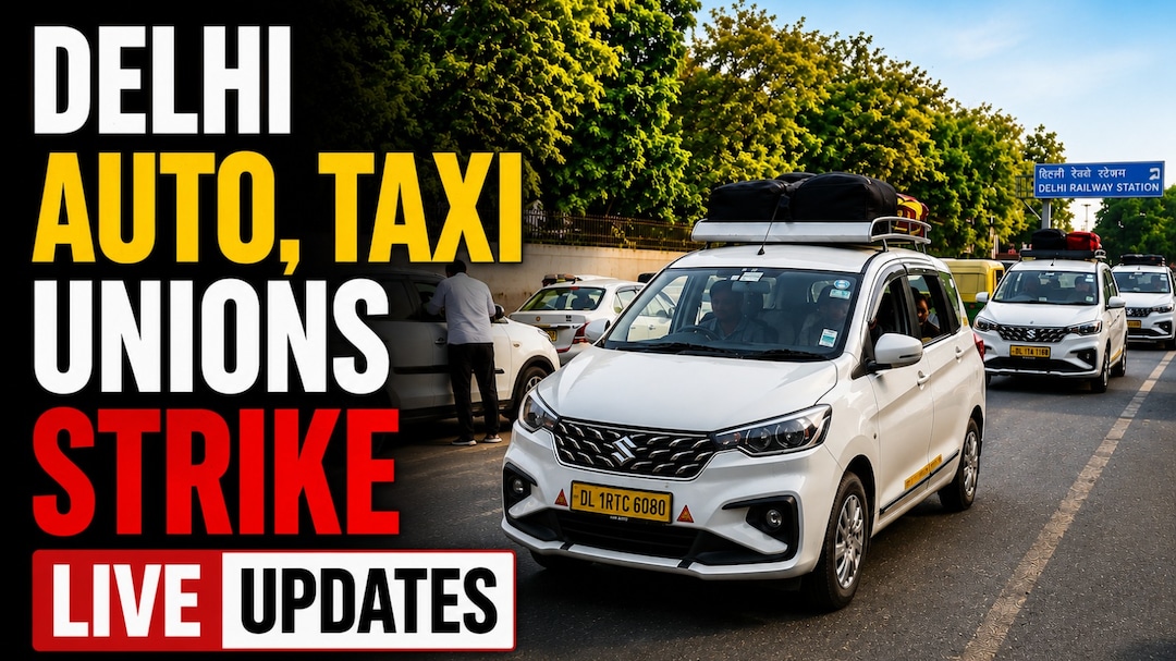 Auto, Taxi Strike In Delhi Live: Three-Day Strike In Delhi NCR Begins Today — What You Need To Know