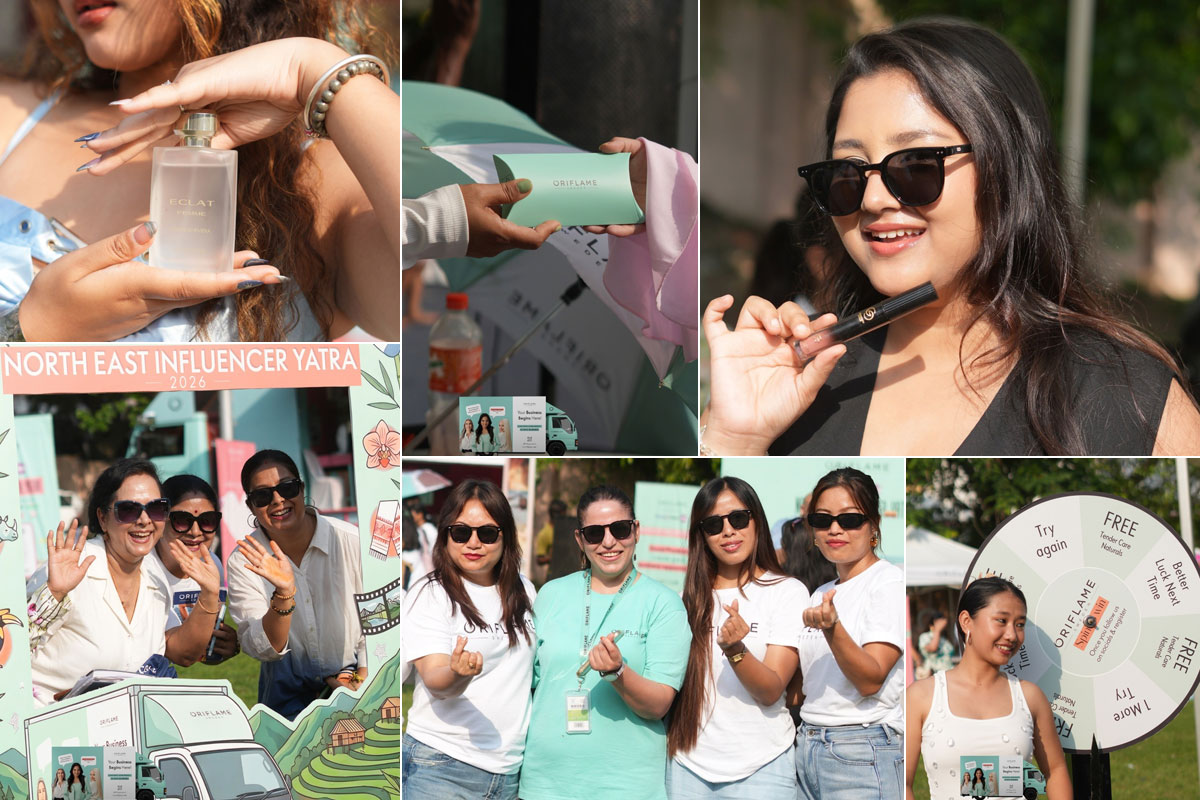 Oriflame Brings Beauty Experience to Guwahati's Central Mall