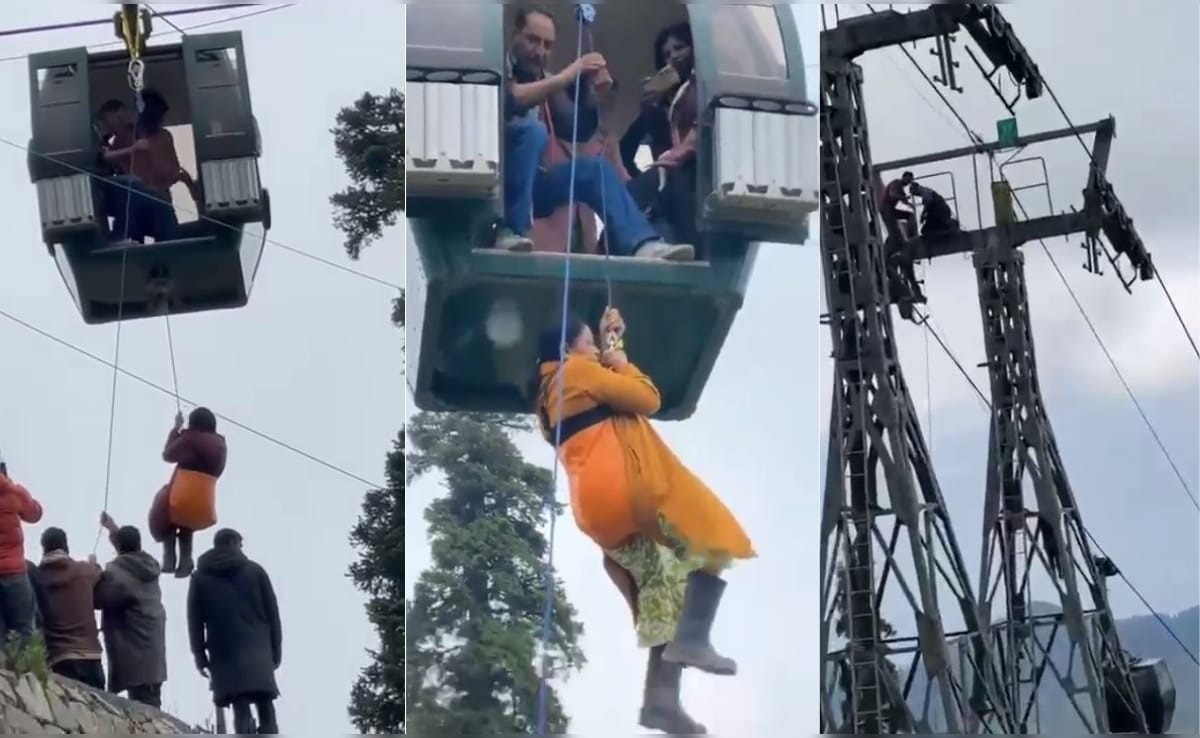 300 Tourists Rescued After Gulmarg Gondola Technical Issue Sparks Panic