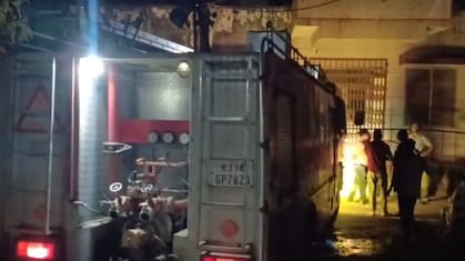 बांसवाड़ा के एमजी हॉस्पिटल में आग, साजिश या हादसा? अस्पताल में मचा हड़कंप