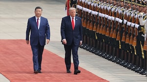 Presidents Xi And Doanld Trump Kick Off Their High-Profile Summit In Beijing