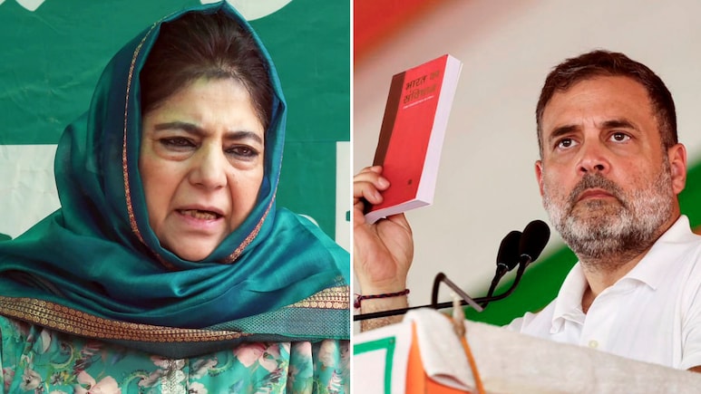 राहुल के 'गद्दार' वाले बयान पर बोलीं महबूबा, 'ये बीजेपी के बोए हुए का ही फल'
