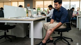 Sitting For 8 Hours? Check Your Legs For These 3 Warning Signs Of Poor Blood Circulation