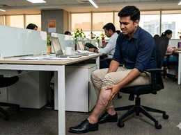 Sitting For 8 Hours? Check Your Legs For These 3 Warning Signs Of Poor Blood Circulation