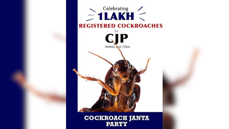 What Is Cockroach Janta Party? Viral Movement Crosses 1 lakh Sign-Ups