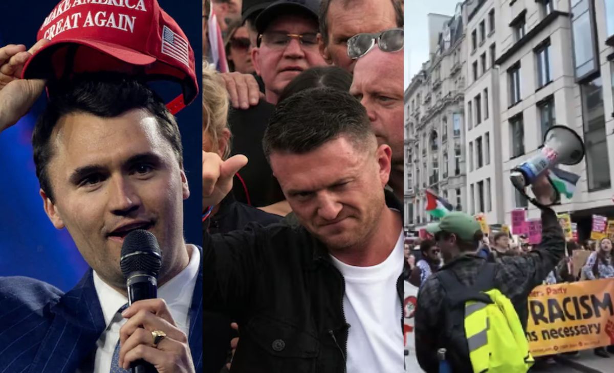 "Shoot Him In Neck Like Charlie Kirk": Chants At UK's Pro-Palestine Rally