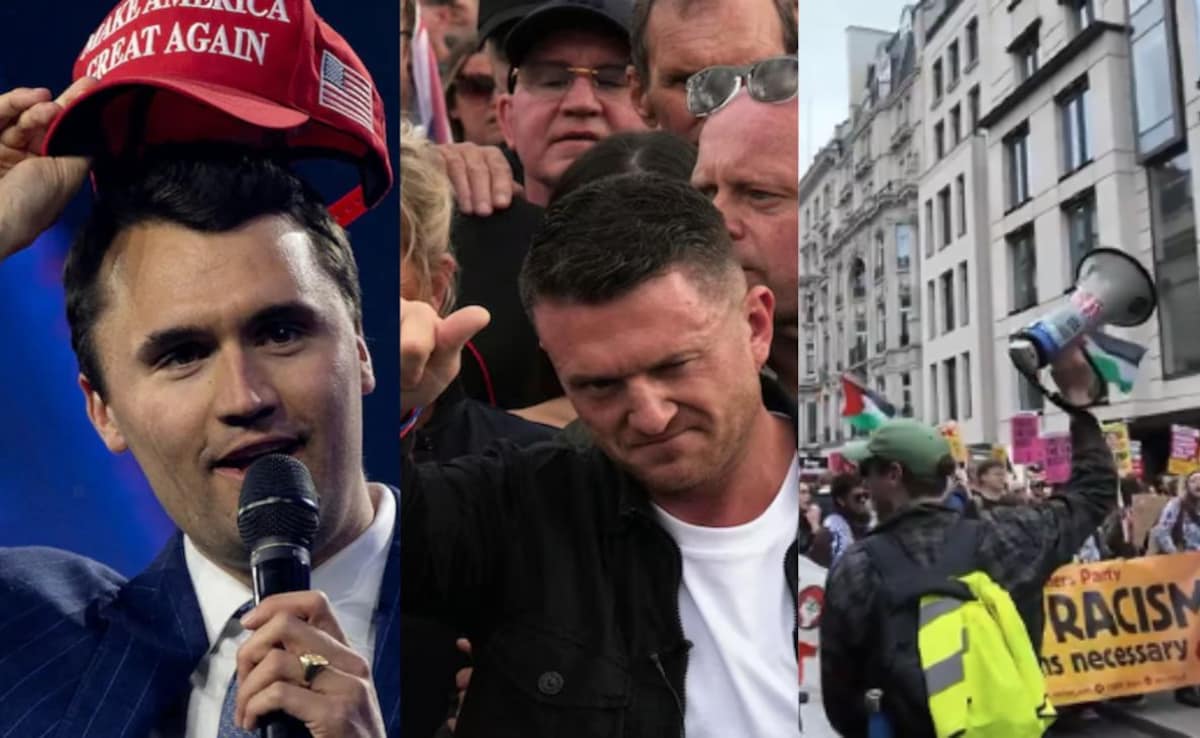 "Shoot Him In Neck Like Charlie Kirk": Chants At UK's Pro-Palestine Rally