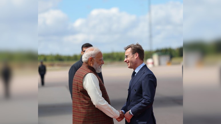 PM Modi Holds Talks With Swedish Counterpart Kristersson