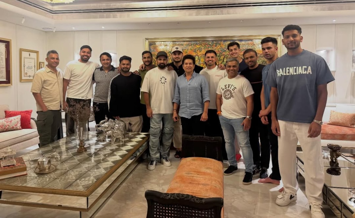 Sachin Tendulkar Makes Special Gesture For LSG Players Ahead Of MI Game, Photos Viral