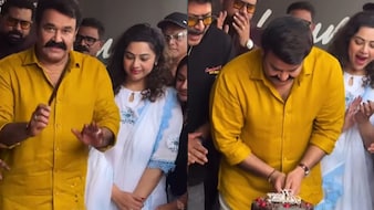 Watch: Mohanlal Celebrates 66th Birthday With Cake At Drishyam 3 Screening