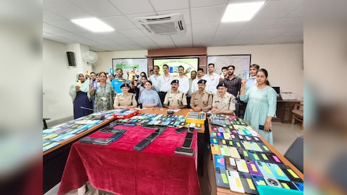 CEIR पोर्टल से देशभर से 571 मोबाइल खोजे, करोड़ों की संपत्ति लौटाई; ग्वालियर साइबर सेल की बड़ी सफलता
