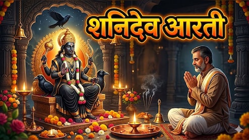 Shani Dev Aarti: जय जय श्री शनिदेव भक्तन हितकारी... शनिवार को करें शनिदेव की आरती, सभी दुख हर लेंगे कर्मफलदाता