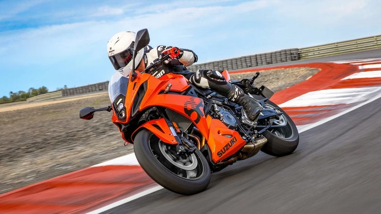 Suzuki GSX-8R Gets Apple iPhone-Like 'Bhagwa' Colour In Latest Update