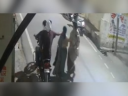 चेन स्नेचिंग की कोशिश नाकाम, हरदा में महिला की सूझबूझ से बचा मंगलसूत्र, CCTV में कैद