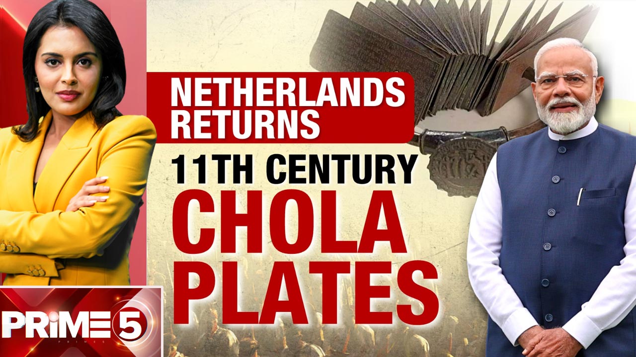 Chola Glory Returns: Netherlands Hands Back 11th-Century Copper Plates To India