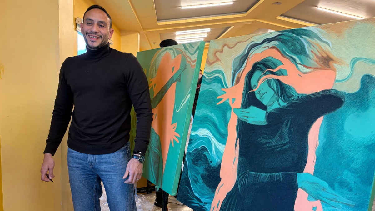Many international artists created paintings inspired by their visit to India