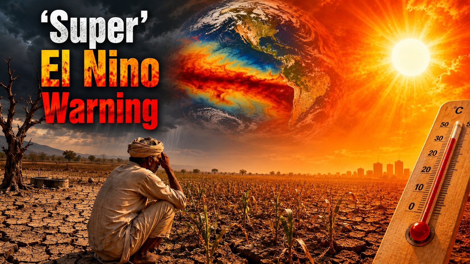 Super El Nino Warning: Scorching Heat, Weaker Monsoon Ahead — What It ...