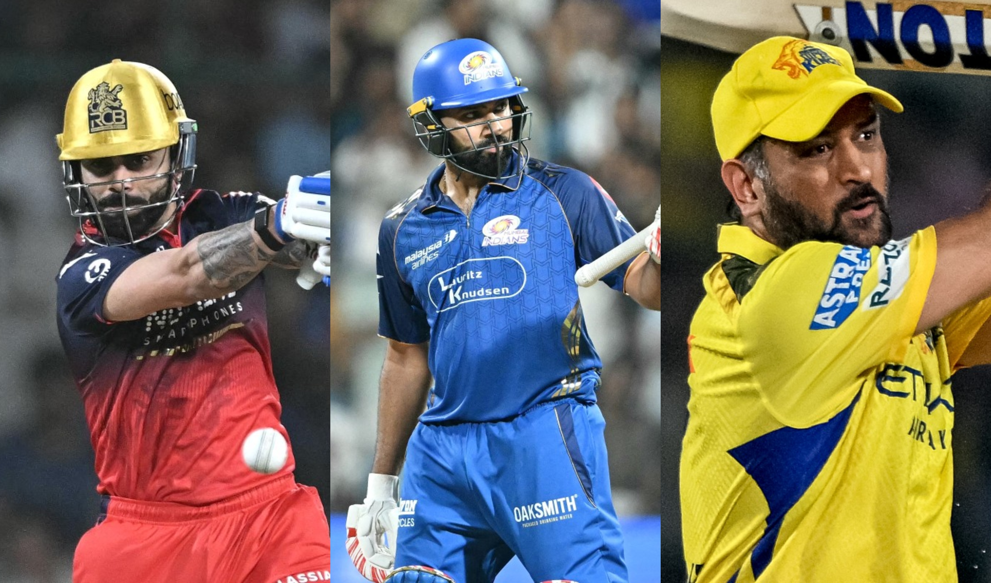 Virat Kohli, Rohit Sharma Equal MS Dhoni's Gigantic IPL Record In Same Game