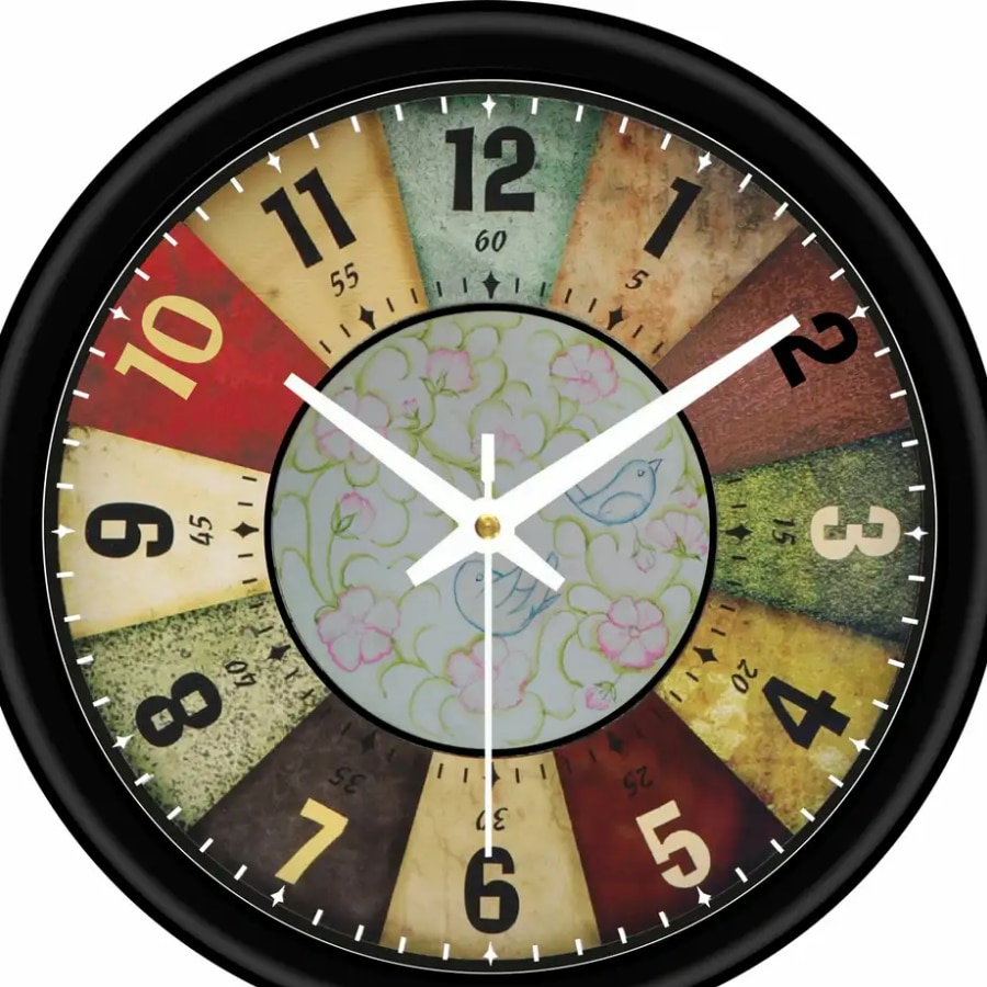 Click here to buy: Fashion World Analog 25 cm X 25 cm Wall Clock Click here to buy: Fashion World Analog 25 cm X 25 cm Wall Clock