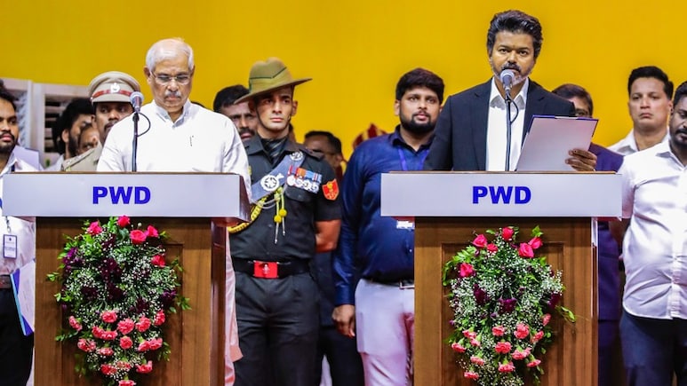 Vande Mataram Vs Tamil Anthem: Vijay's Oath Sparks First DMK-TVK Battle