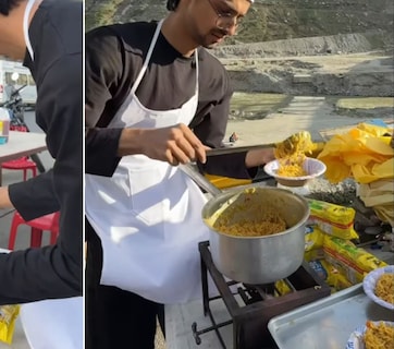 दिल्ली के शख्स ने पहाड़ों पर बेची 100 रुपये में मैगी, एक दिन की कमाई जानकर लोग रह गए हैरान, यूजर बोला- ये तो मेरी एक महीने की सैलरी है
