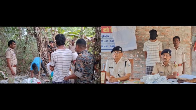 बिहार:  ब्रांडेड बोतलों में भर रहे थे जहरीली शराब, पुलिस के भी उड़े होश; जंगल में सुरंग बनाकर दो सगे भाई चला रहे सिंडिकेट
