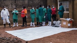 As Congo Grapples With Ebola, Volunteers Cook Up Meals To Support Patients And Health Workers