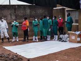 As Congo Grapples With Ebola, Volunteers Cook Up Meals To Support Patients And Health Workers