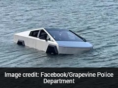 Video: Tesla Cybertruck Water Test Goes Wrong, Vehicle Sinks In Texas Lake