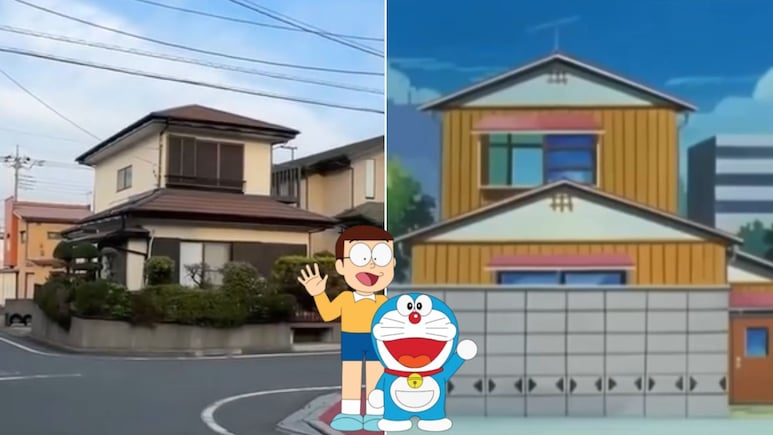 Doraemon का घर और Nobita का असली स्कूल देखने के लिए जापान पहुंचा शख्स, सोशल मीडिया पर वायरल हुआ वीडियो, लोगों को आई बचपन की याद