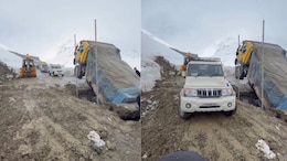 Video: Shinku La Pass Reopens For Traffic, But Stranded Truck Remains A Hurdle