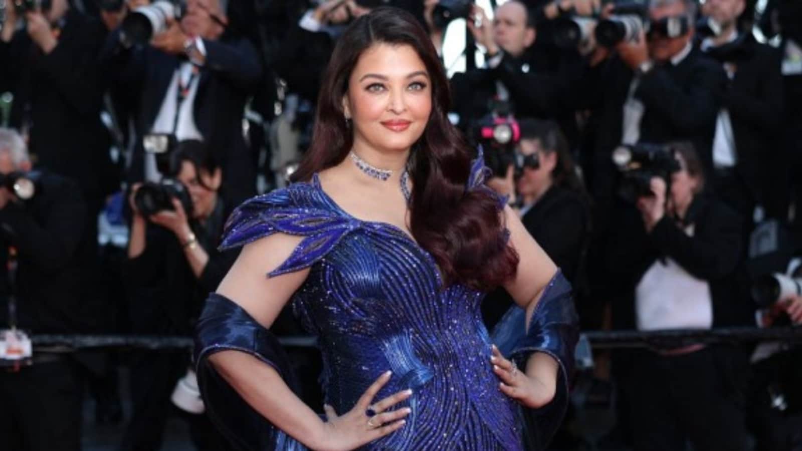 aishwarya rai cannes blue dress 1,500 Hours, Thousands Of Crystals: How Rai's First 2026 Look Was Created Amid Absence Buzz Carpet