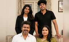 Amid Trisha Affair Rumours, Vijay's Wife, Children Skip Oath-Taking Ceremony