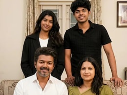 Amid Trisha Krishnan Affair Rumours, Vijay's Wife And Children Skip Oath-Taking Ceremony. Internet Reacts