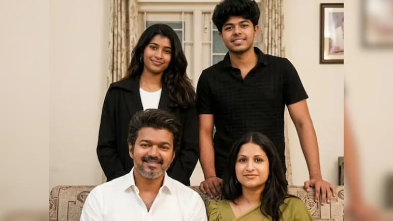 Amid Trisha Krishnan Affair Rumours, Vijay's Wife And Children Skip Oath-Taking Ceremony. Internet Reacts