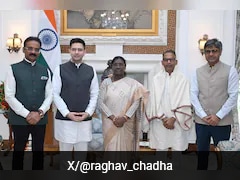Raghav Chadha Meets President, Takes 