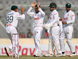 Mehidy Hasan Miraz Claims 5 Wickets As Bangladesh Take Slim Lead Over Pakistan In 1st Test