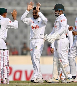 Mehidy Hasan Miraz Claims 5 Wickets As Bangladesh Take Slim Lead Over Pakistan In 1st Test