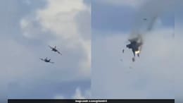 Video: Moment 2 Jets Collided Mid-Air At US Air Show