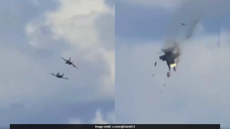 Video: Moment 2 Jets Collided Mid-Air At US Air Show