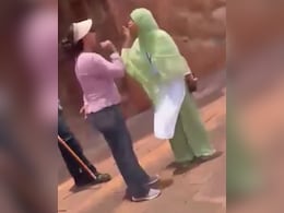 Heated Clash At Karnataka's Badami Cave Temples After Tourist Objects To Staff Wearing Slippers