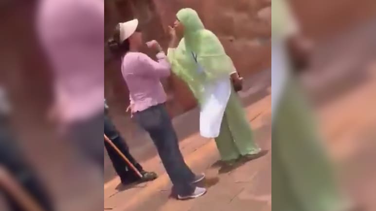 Heated Clash At Karnataka's Badami Cave Temples After Tourist Objects To Staff Wearing Slippers