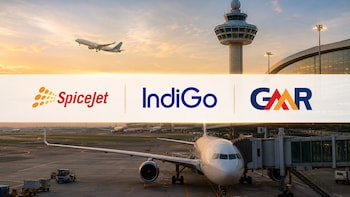 Aviation Stocks Sink: IndiGo, SpiceJet, GMR Drop 4% As PM Modi Urges To Avoid Foreign Travel