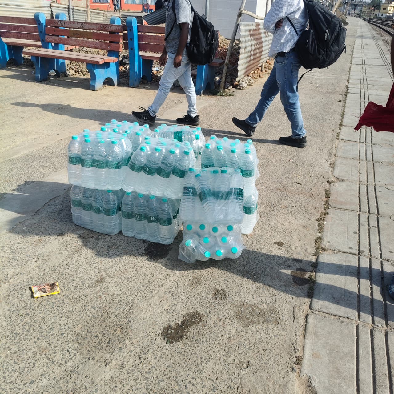 12 Crates Of Fake 'Bellery' Water Seized From Train In UP's Sultanpur