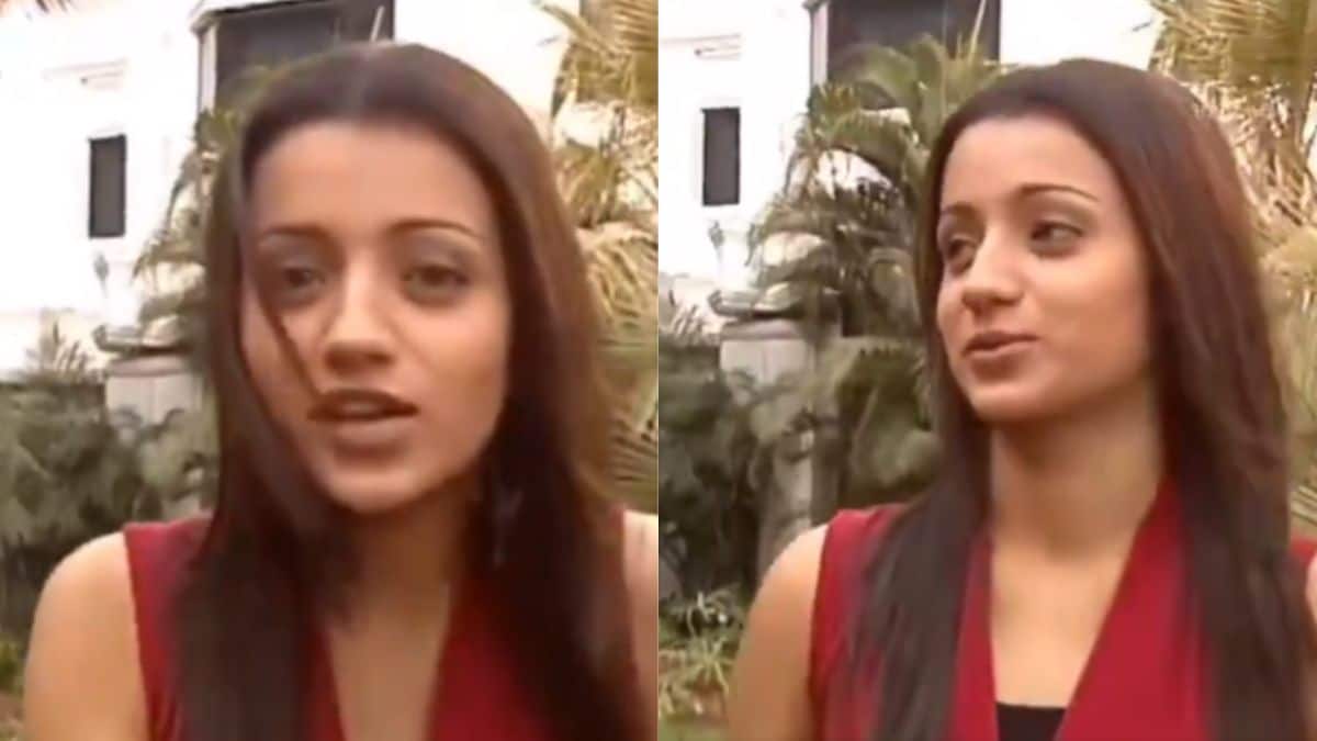 Trisha's Old Clip Joking 'Want To Become Tamil Nadu Chief Minister' Goes Viral