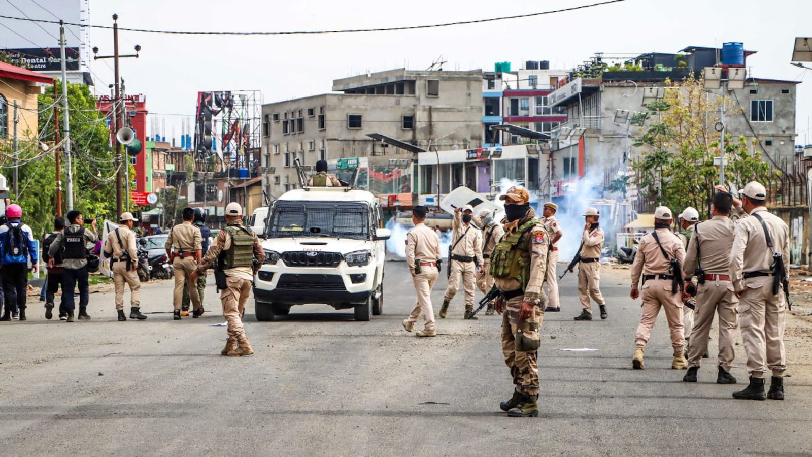 Manipur Tense As Blockades By Kuki, Naga Groups Paralyse National Highway