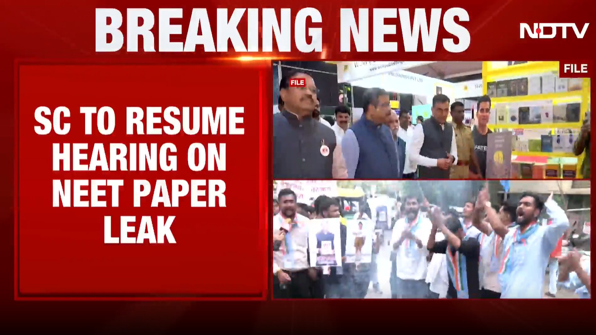 NEET-UG Leak Row: SC To Hear Pleas Tomorrow, Govt To Use IAF To Transport Papers