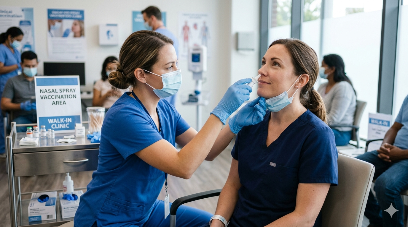 Nasal vaccines aim to create both local and systemic immunity