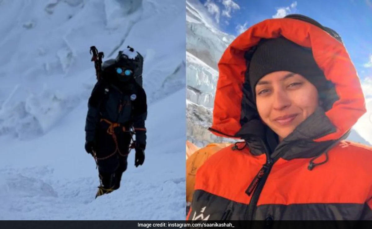 Saanika Shah, 21, Who Did 'Bharatnatyam' At Base Camp, Climbs Everest